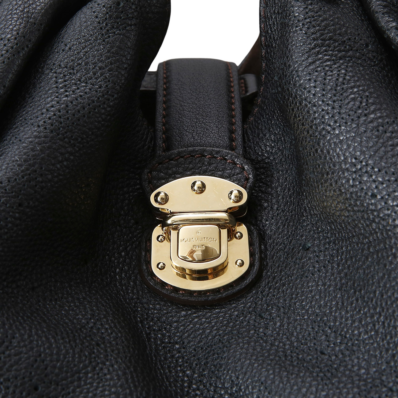LOUIS VUITTON(USED)루이비통 마히나 레더 토트백